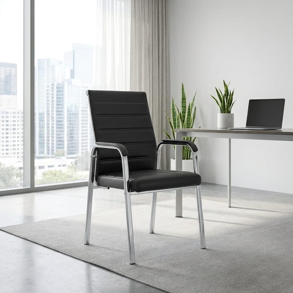 Visitors Office Chair, With Armrest